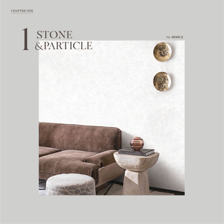 Soft tone wallpaper for calm bedroom ambianc