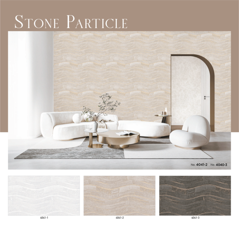 Artistic wallpaper pattern for accent walls
