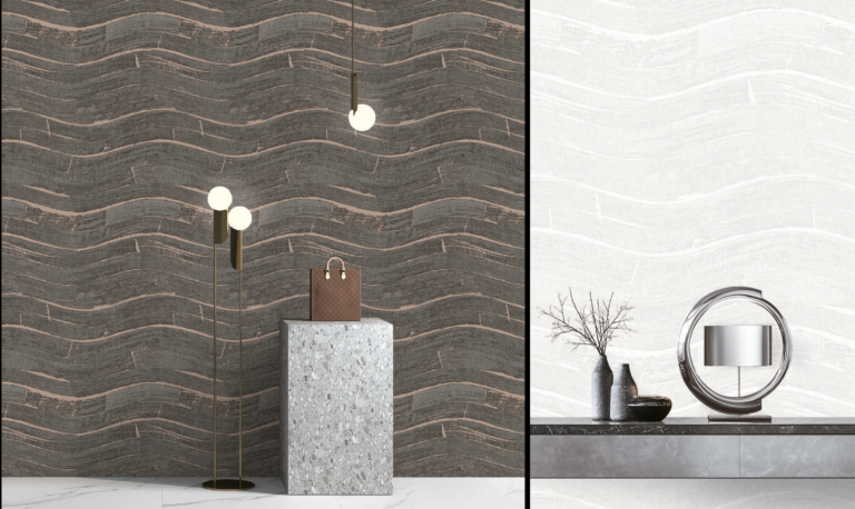 Modern geometric wallpaper design for walls