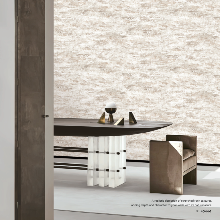 Wallpaper design with premium texture finish