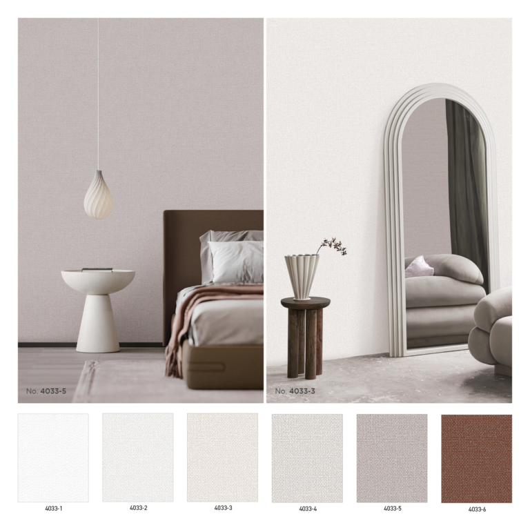 Modern wallpaper design with soft textures