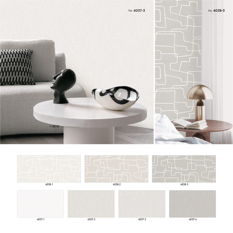 Wallpaper design for modern interior renovation