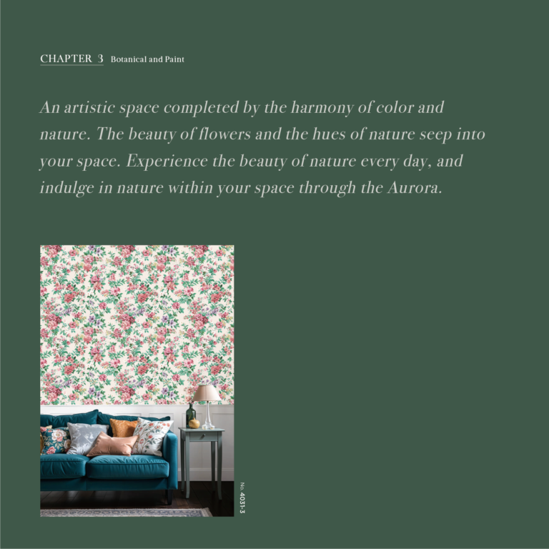 Wallpaper design for elegant home styling