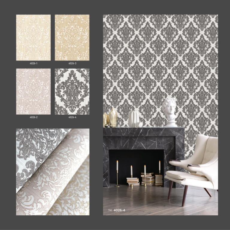Designer wallpaper for stylish wall makeover