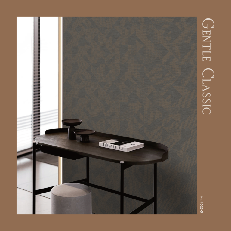 Soft textured wallpaper for cozy interiors