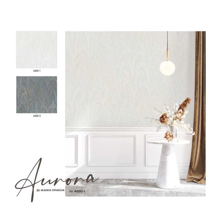 Wallpaper pattern for modern bedroom walls